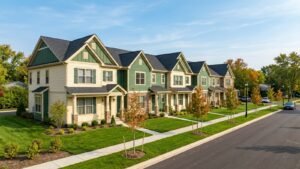Brand-New Homes Near Bartlett Are Smaller, Farther Out, and Mostly Townhomes