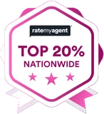 RateMyAgent Top 20% Nationwide