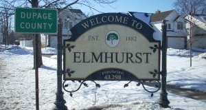 Elmhurst sign