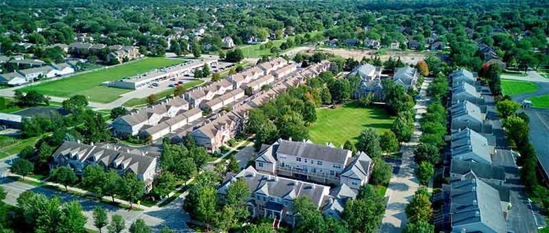 Asbury Place townhomes Bartlett IL