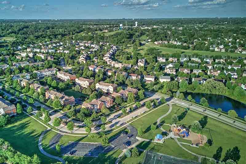 Castle Creek neighborhood Bartlett IL