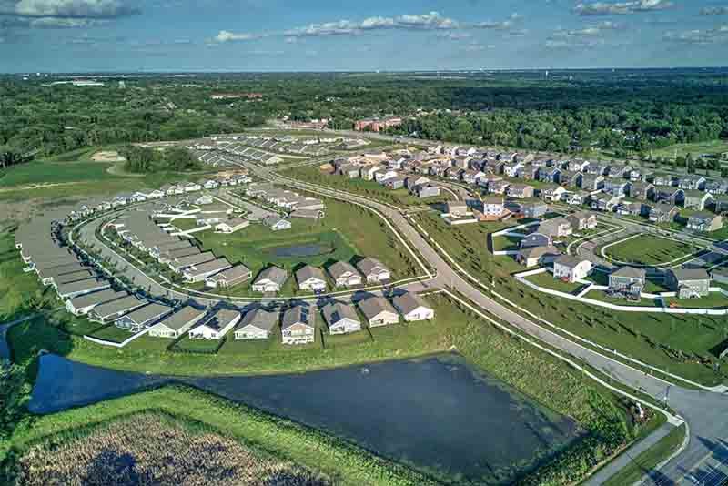 The Grasslands neighborhood Bartlett IL